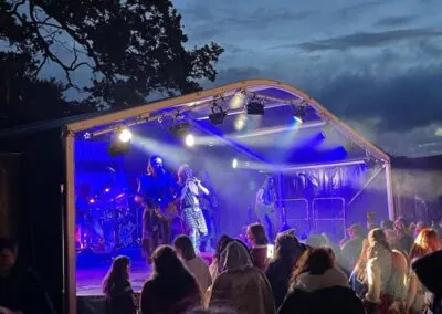 stage hire East Lothian