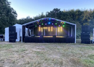 stage hire scotland for festival