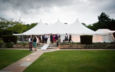 Winter Wedding Marquee at Gilmerton House
